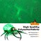 5 Feet Long Halloween Inflatable Creepy Spider with Cobweb and LEDS